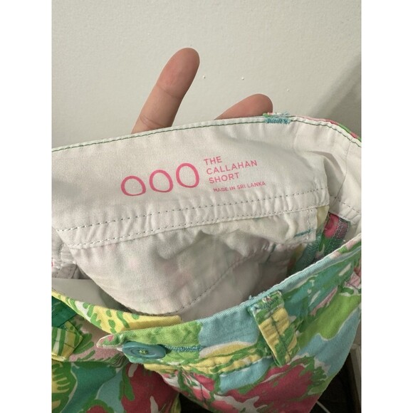 Lilly Pulitzer Women’s Callahan Shorts Shirley Blue Big Flirt Floral 000 (28”) - Picture 5 of 7